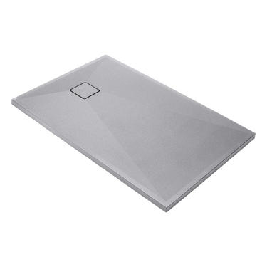 Deante Correo Поддон гранитный прямоугольный 120х90х3,5 см, серый металлик