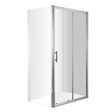 Deante Cynia Двери для ниши раздвижные, стекло прозрачное, 100×200см