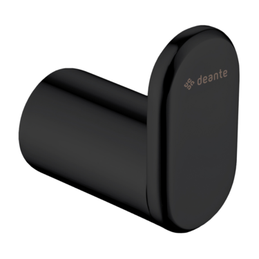 Deante Round Nero Крючок одинарный, черный