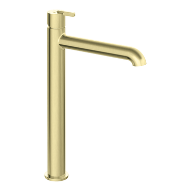 Deante Silia Gold BR Смеситель для раковины высокий, браш. золото