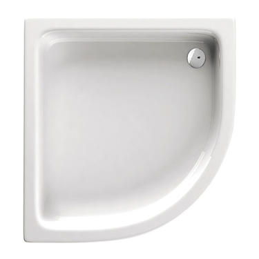 Deante Plus II Поддон полукруглый с ножками, 80*80*26 см