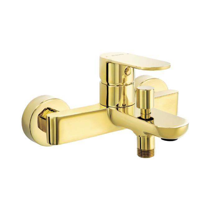 Deante Alpinia Gold Смеситель для ванны, золотой