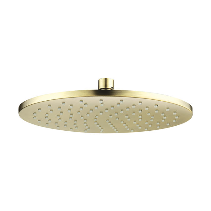Deante Cascada Gold BR Верхний душ латунный круглый d=250 мм, браш. золото