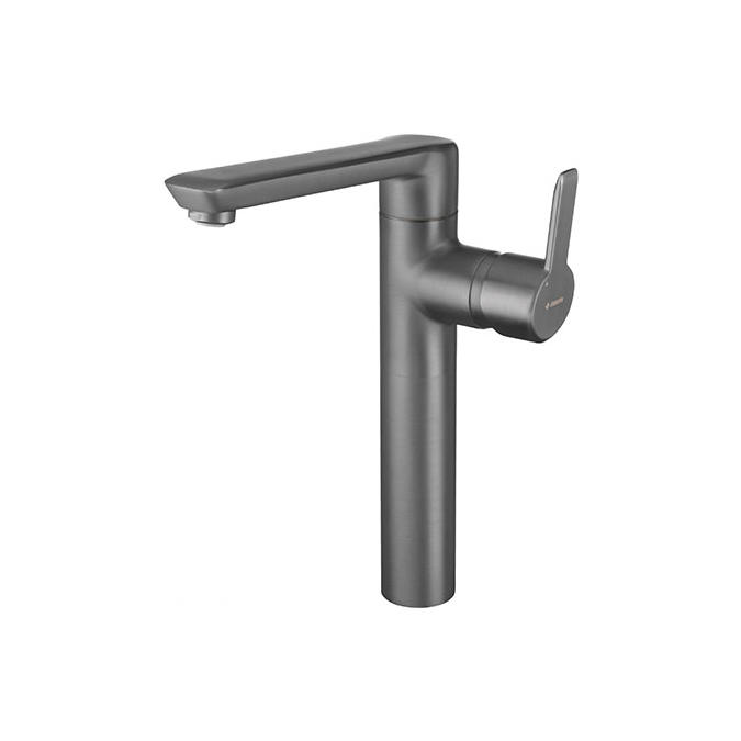 Deante Arnika Titanium Смеситель для раковины высокий, титан